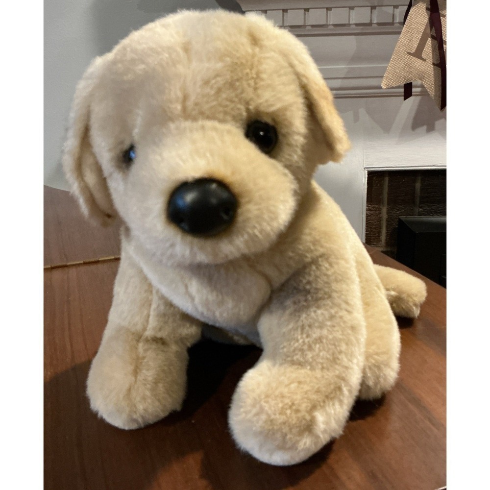 Douglas Cuddle Toys Golden Retriever Puppy Dog Plush Stuffed Animal - Picture 3 of 12